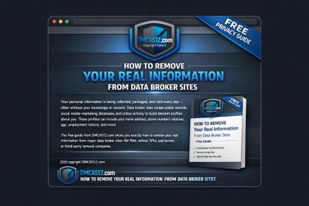how to remove your real info graphic